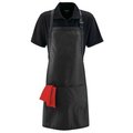 Augusta Medical Systems Llc Augusta 5965A Full Width Apron With Pockets; Black - All 5965A_Black_ALL